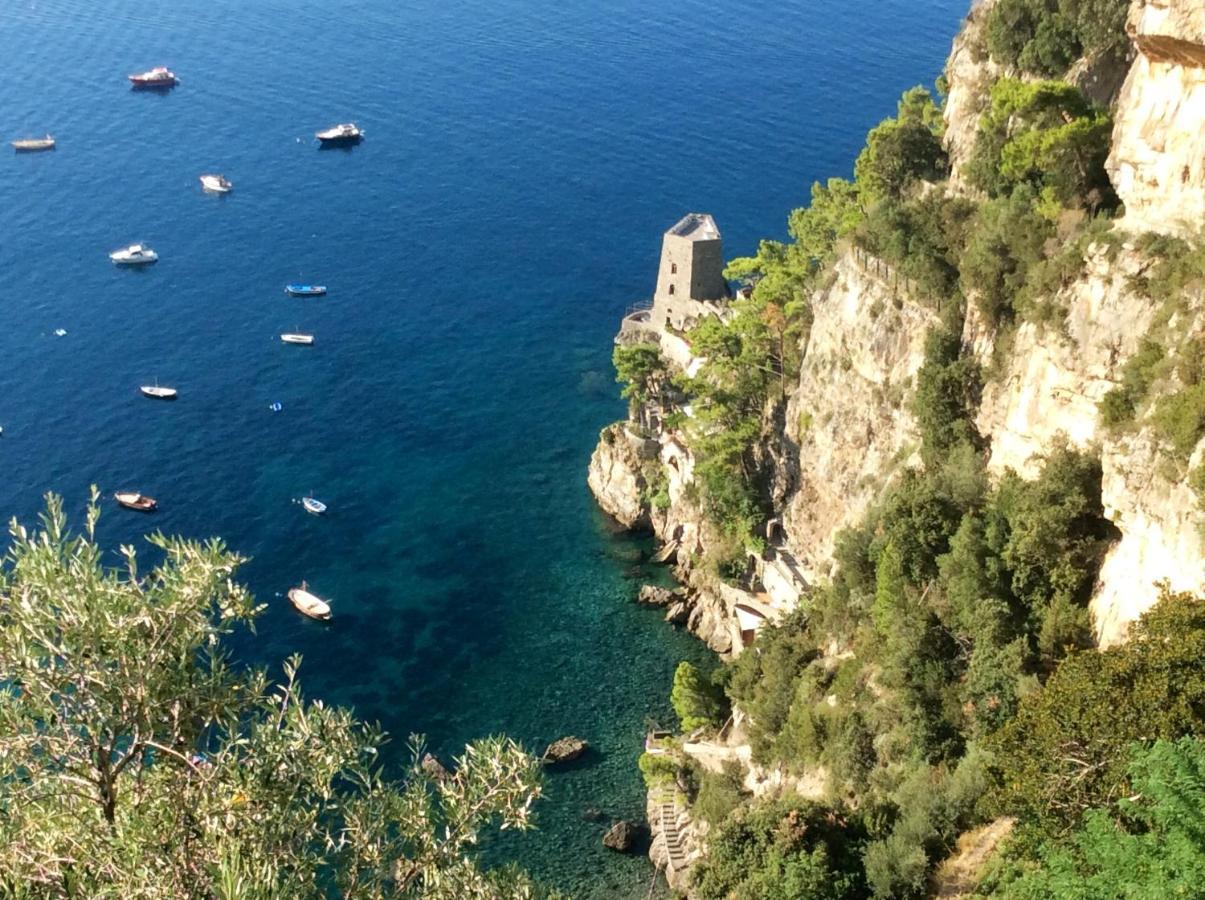 Villa Briganti Seaview Terrace Positano Exterior photo