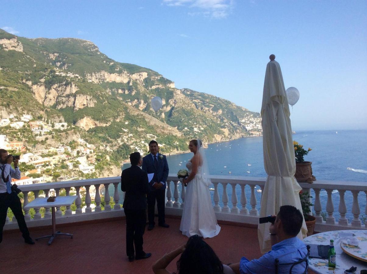 Villa Briganti Seaview Terrace Positano Exterior photo
