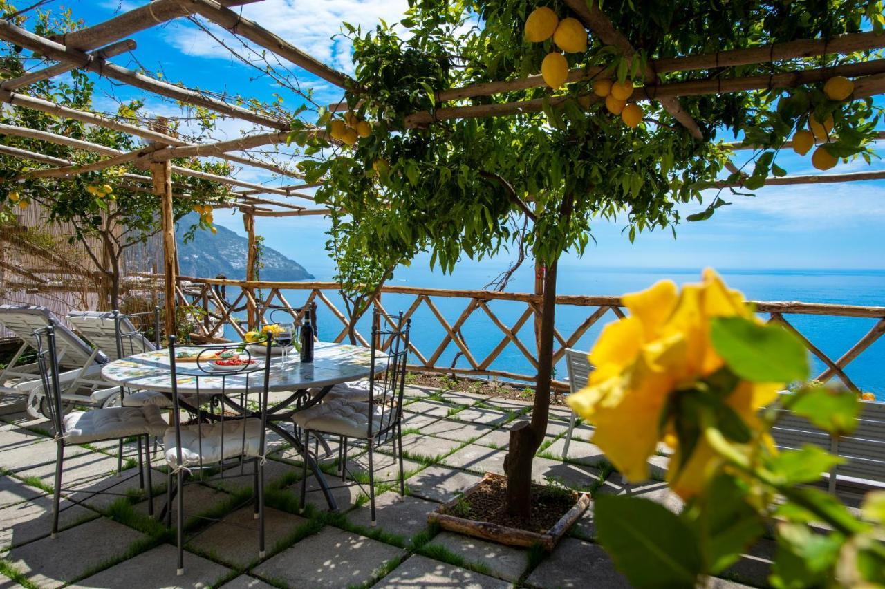 Villa Briganti Seaview Terrace Positano Exterior photo