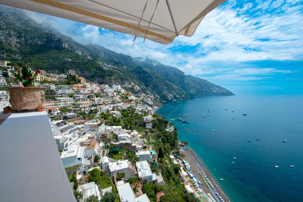Villa Briganti Seaview Terrace Positano Exterior photo