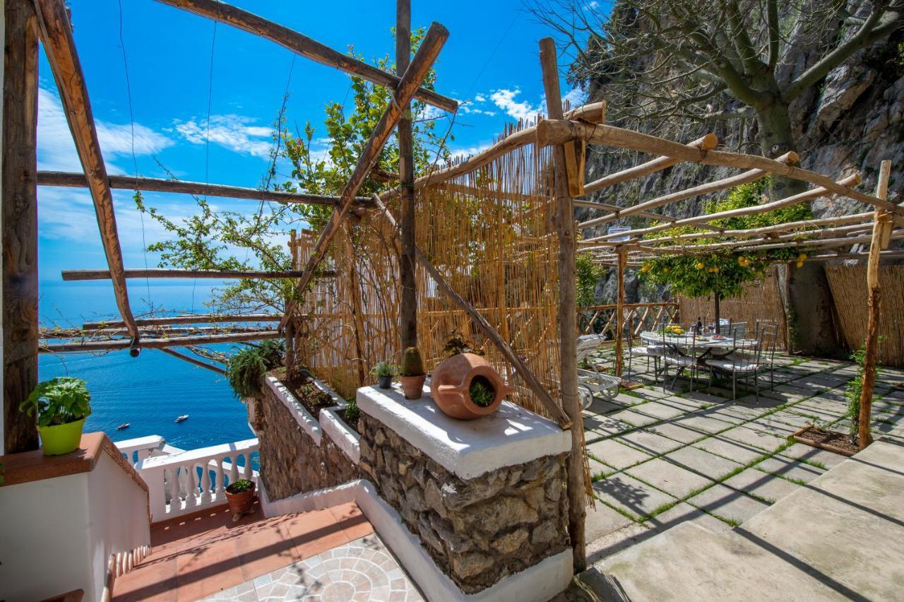 Villa Briganti Seaview Terrace Positano Exterior photo
