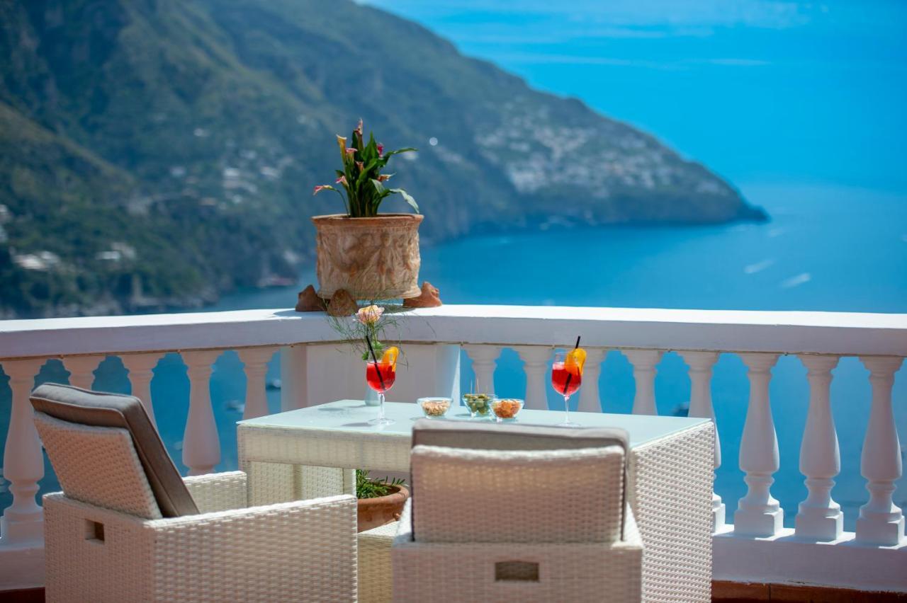 Villa Briganti Seaview Terrace Positano Exterior photo
