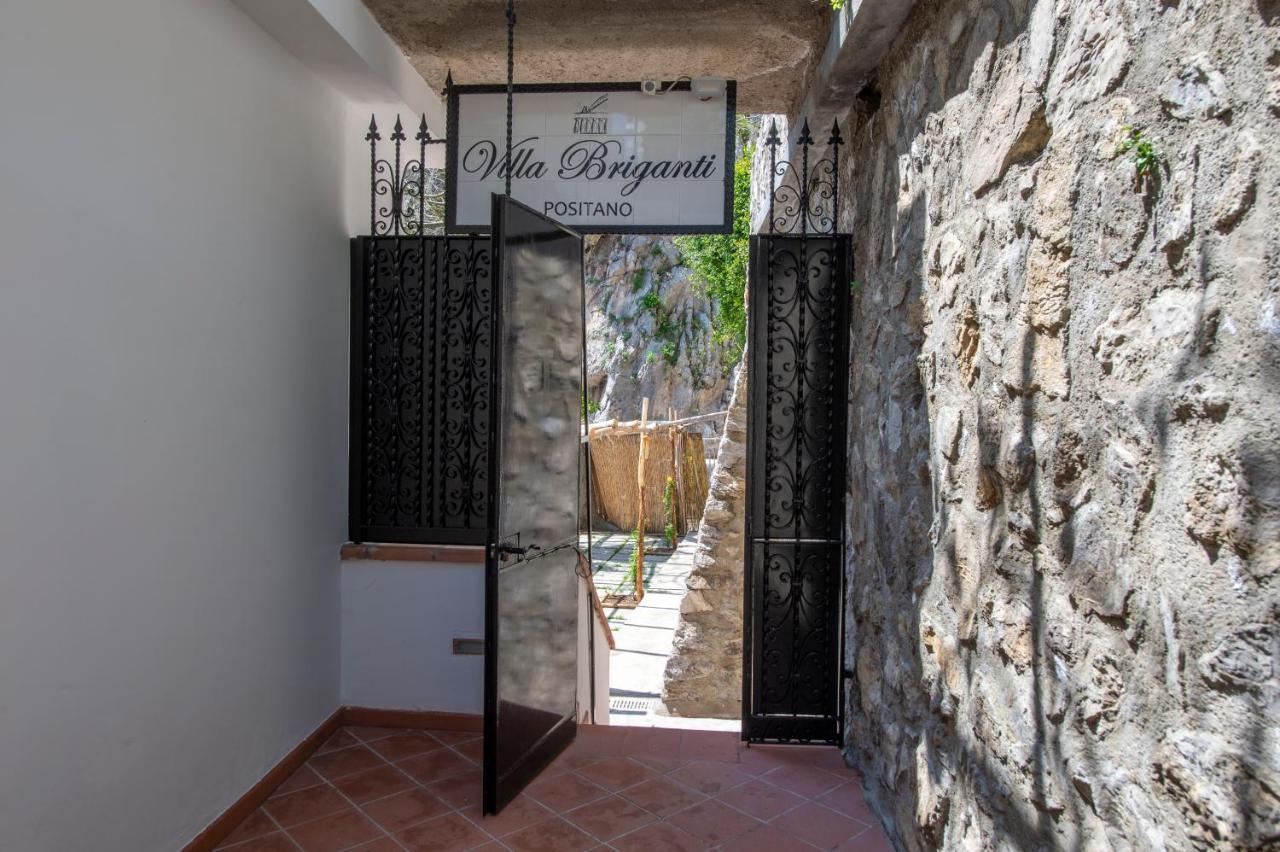 Villa Briganti Seaview Terrace Positano Exterior photo