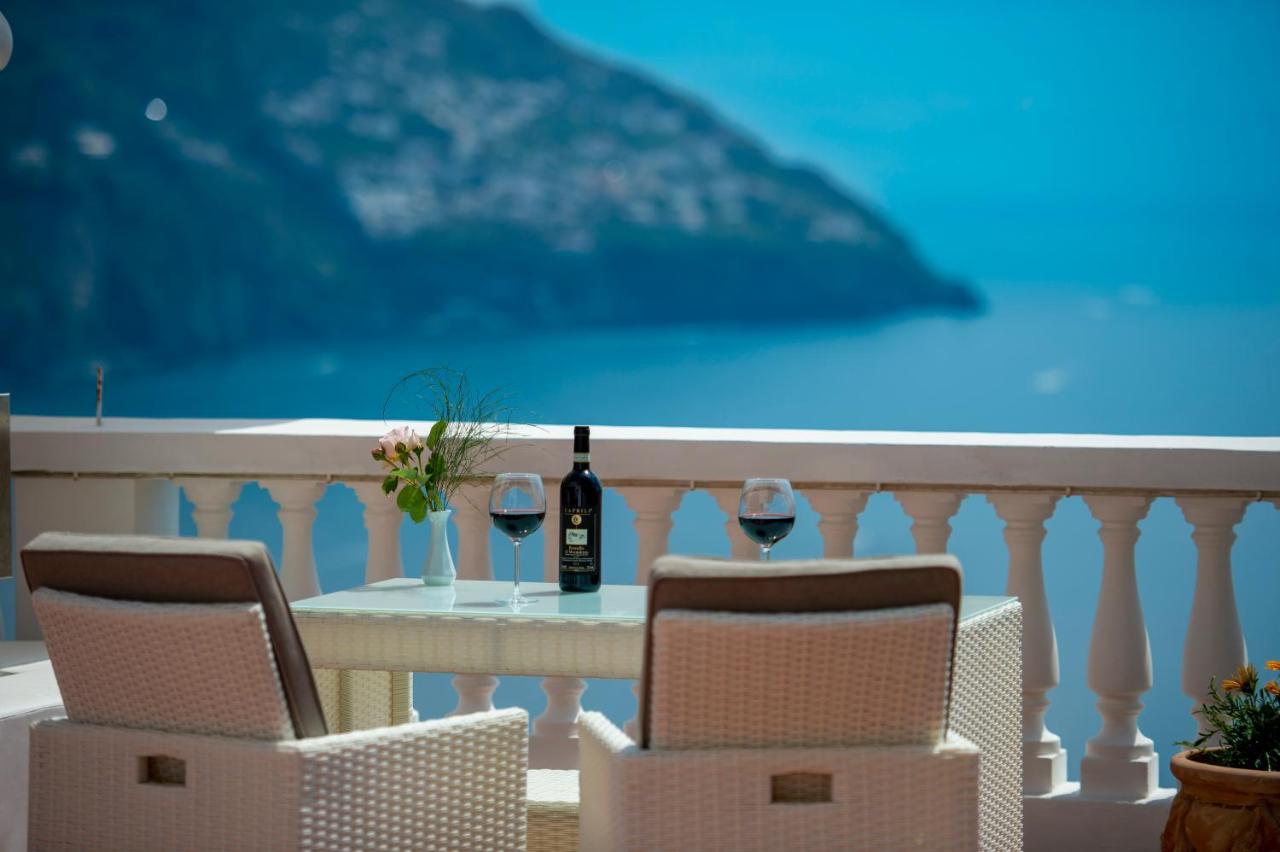 Villa Briganti Seaview Terrace Positano Exterior photo