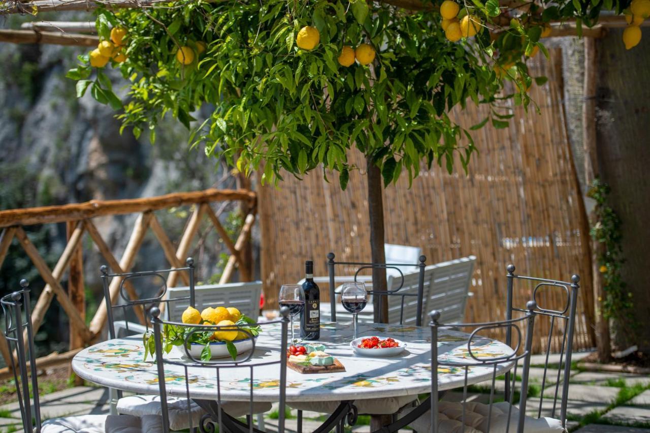 Villa Briganti Seaview Terrace Positano Exterior photo