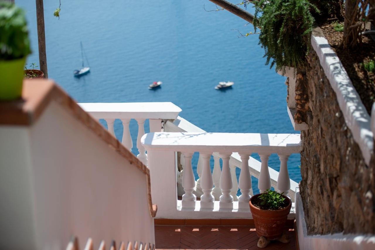 Villa Briganti Seaview Terrace Positano Exterior photo