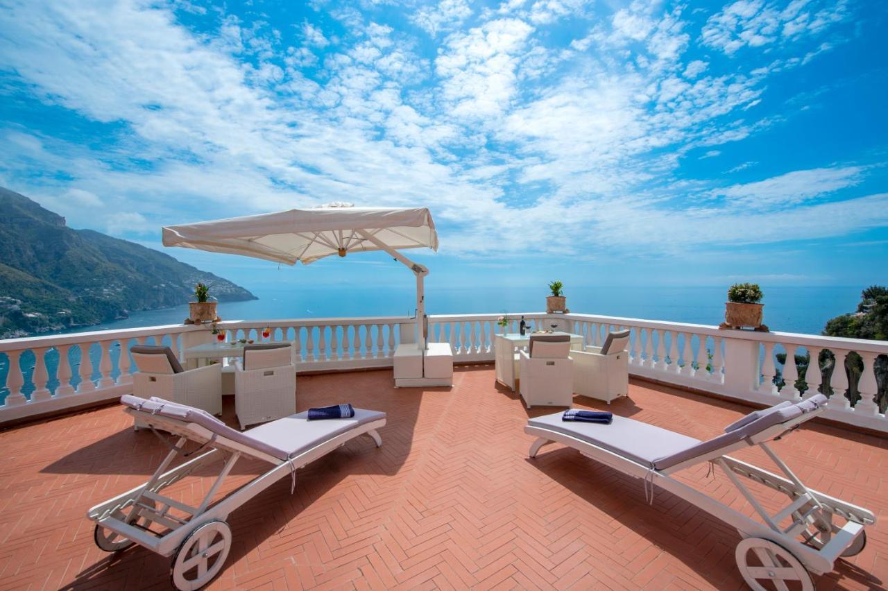Villa Briganti Seaview Terrace Positano Exterior photo
