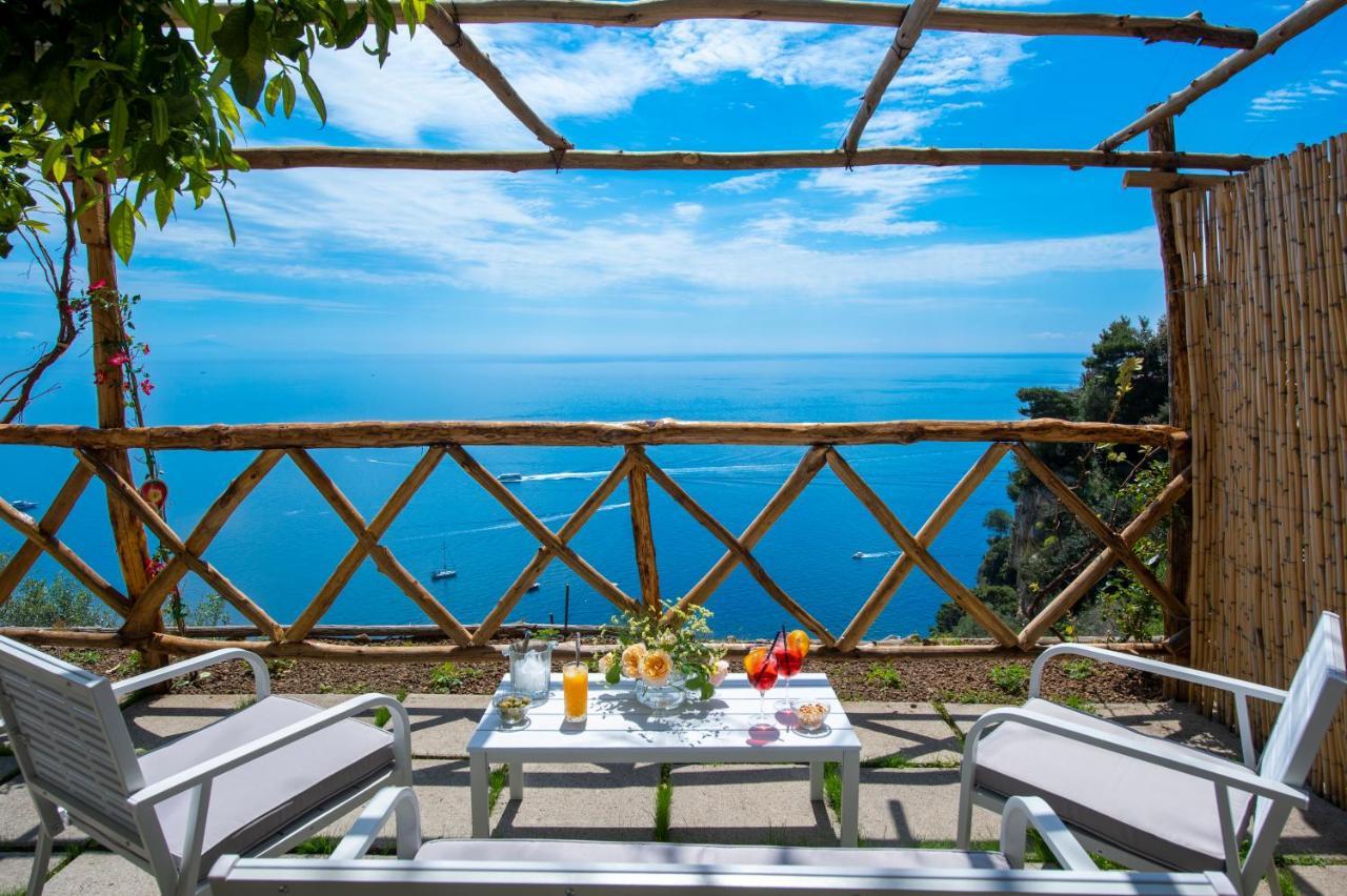Villa Briganti Seaview Terrace Positano Exterior photo