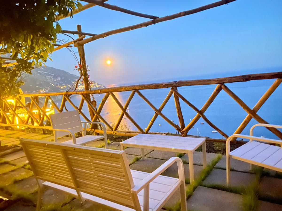 Villa Briganti Seaview Terrace Positano Exterior photo