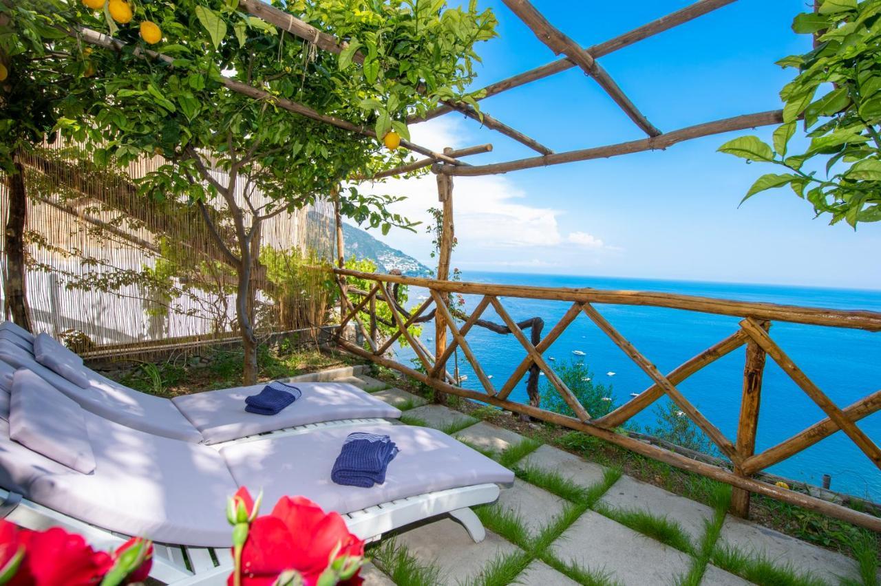 Villa Briganti Seaview Terrace Positano Exterior photo