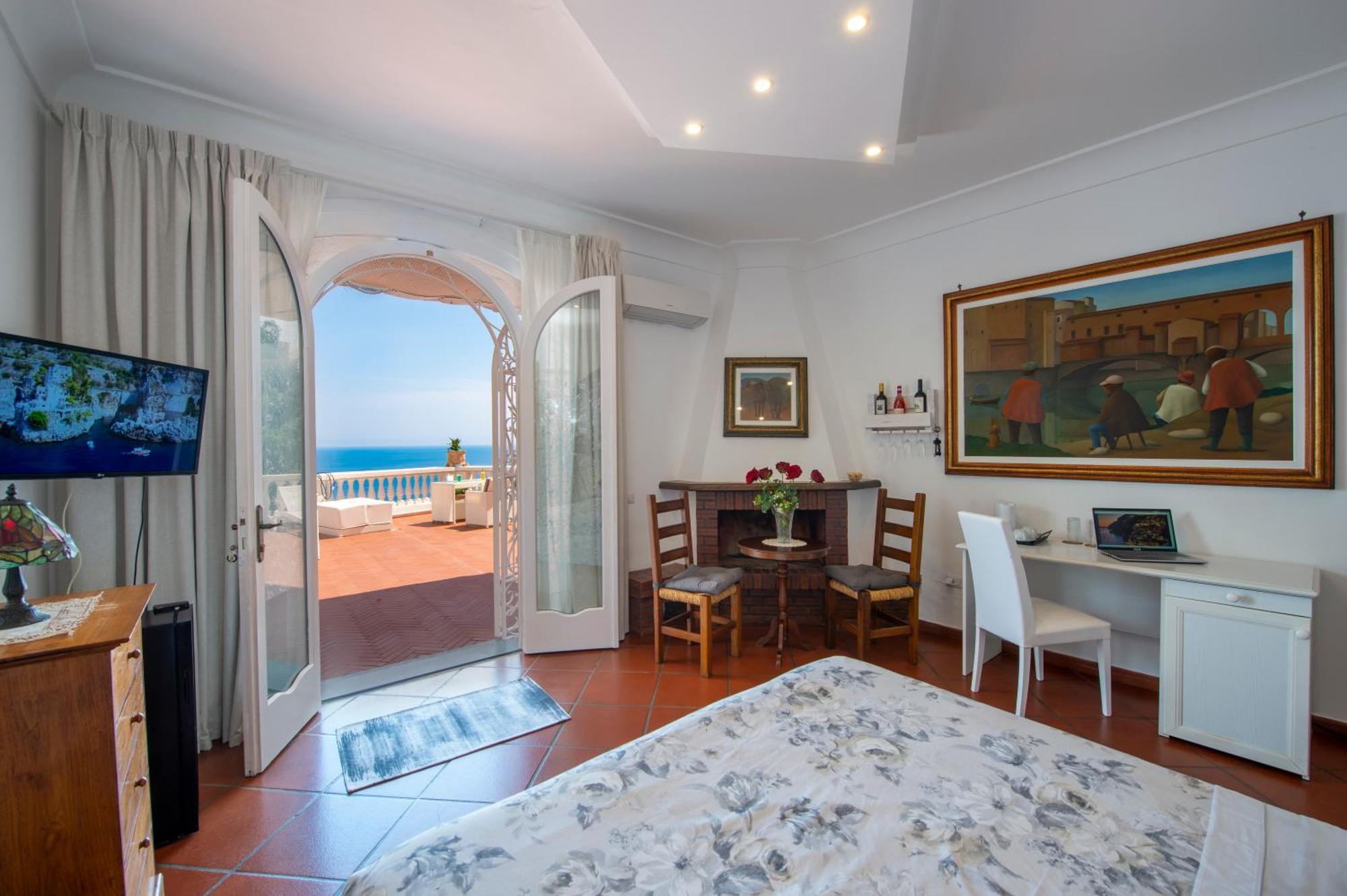 Villa Briganti Seaview Terrace Positano Exterior photo